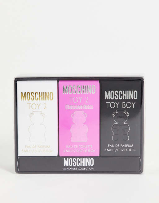 Moschino miniature perfume discount set