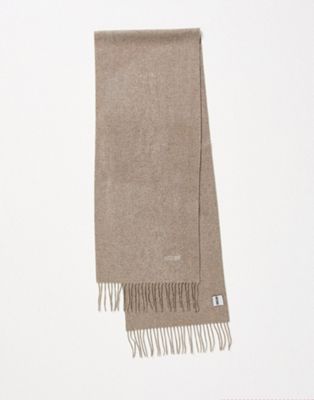Moschino wool scarf in grey