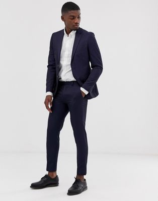 cropped suit trousers