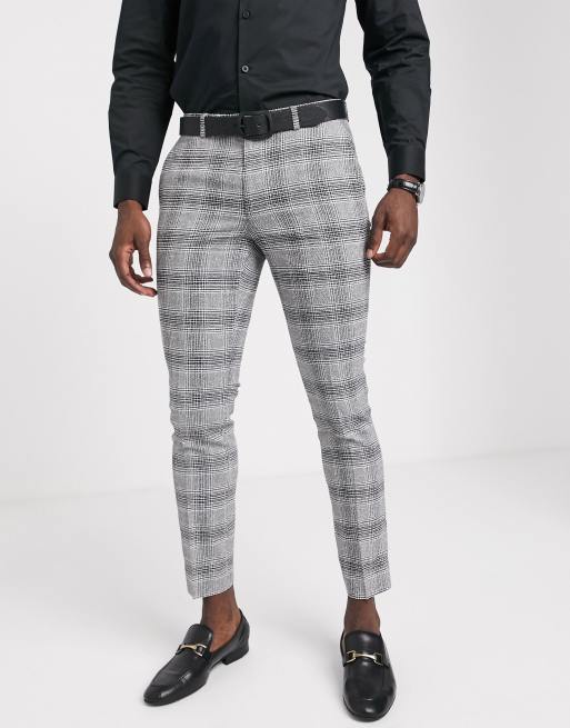 Suit on sale checkered pants