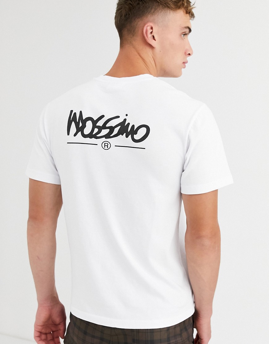 Mossimo - Classic Logo - T-shirt bianca-Bianco