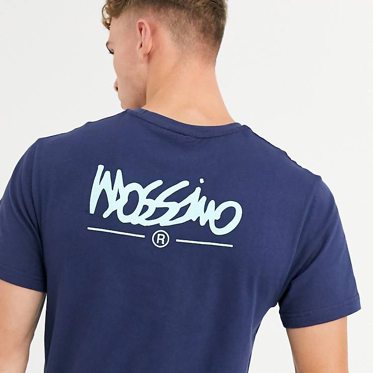 Mossimo Classic Logo tee in navy