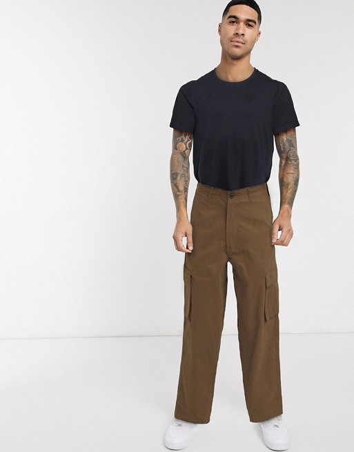 Mossimo Relaxed Straight cargo pant in brown