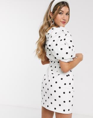 mossman polka dot dress