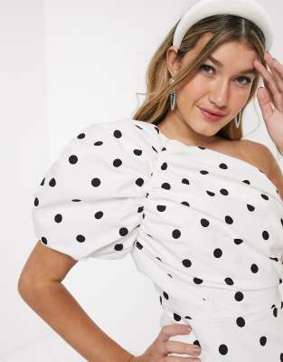 mossman polka dot dress