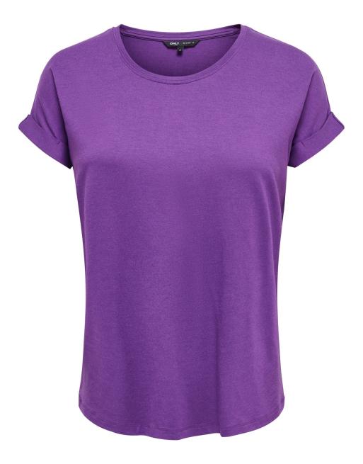 Moster t-shirt col rond à manches courtes violet, 6 de 7