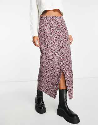 grunge midi skirt