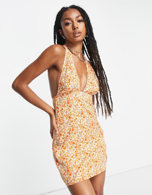 90s on sale halter dress