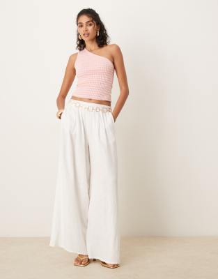 Motel Aviel Textured Ribbed Top