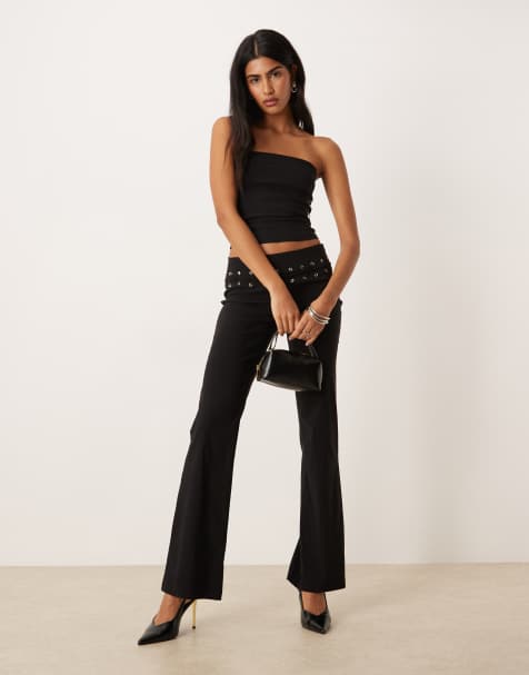 Motel avira black lace up co-ord - view 1