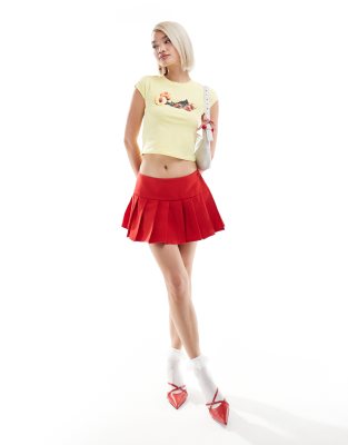 Motel casini pleated mini skirt Sale