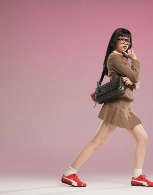 Детская плиссированная юбка Motel Casna из корда орехового цвета - часть комплекта 8290₽