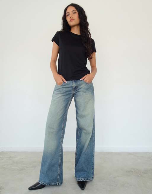 Motel - Clio - T-shirt basic nera, 2 di 4