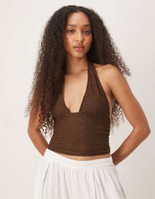 Motel Cosimo Halterneck Top