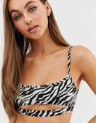 underbust cut out top