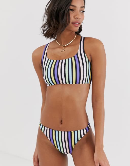 Motel – Dół od bikini w paski, 3 z 4