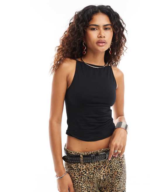 Motel Dudley singlet in black