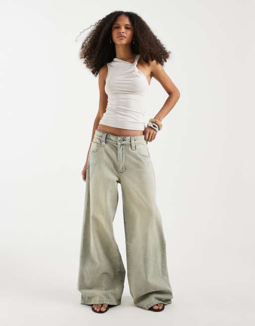Motel Everly twist tank top in cannoli cream, 2 of 4