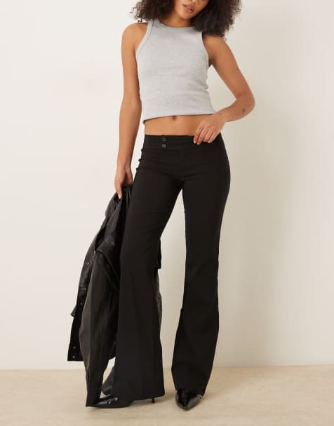 Motel Falita tailored trouser in black - view 1