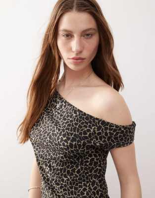 MOTEL JARIDAH GIRAFFE PRINT TOP 