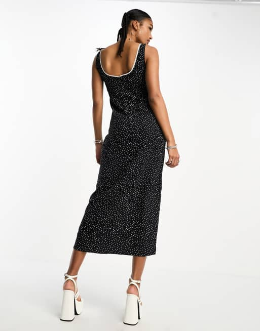 Motel polka hot sale dot dress