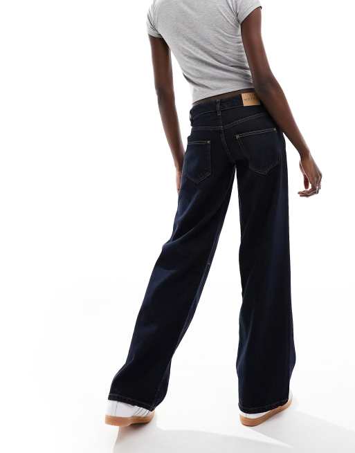 High waist hot sale parallel jeans