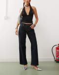 [Motel] Motel low rise parallel jeans in indigo-Navy W24 L32 Indigo