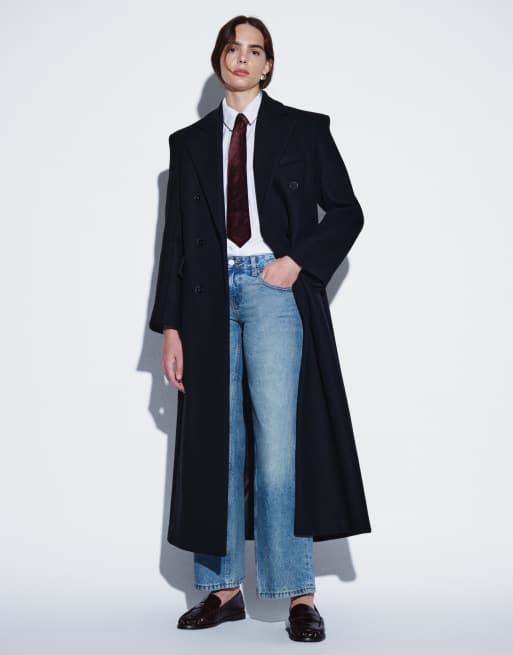 Motel low-rise parralel jeans in bright blue used, 5 of 5