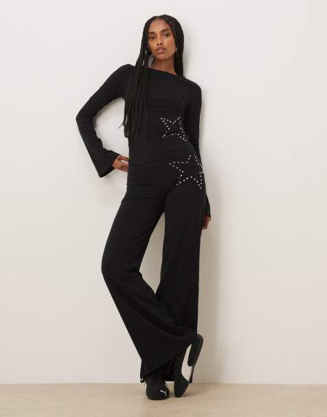 Motel malakai star studded set in black - view 1