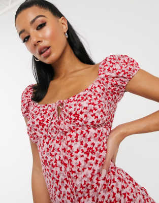 asos butterfly dress