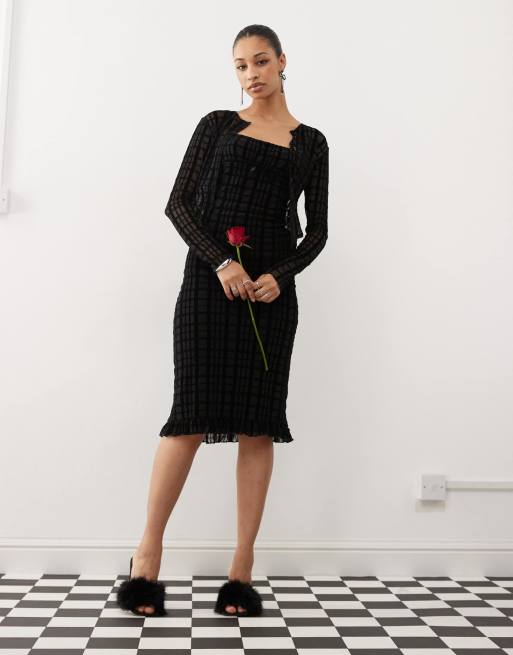 Inspiration Cami in Chocolate Houndstooth