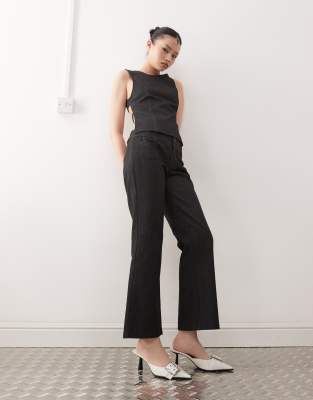 Motel Padali cropped co-ord trouser in dark indigo