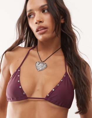 MOTEL PAMI STUD DETAIL BIKINI TOP 