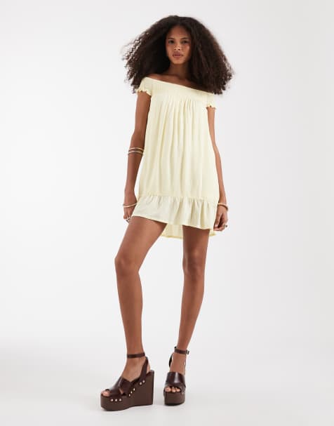 strapless open back dress ASOS DESIGN co-ord pleated side column maxi skirt with side split in b –  ASOS Sample Sale main image 1