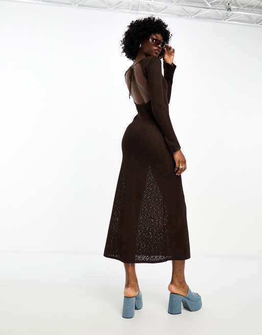 Asos boho maxi outlet dress