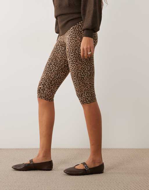 Motel priu capris in leopard print, 4 of 5