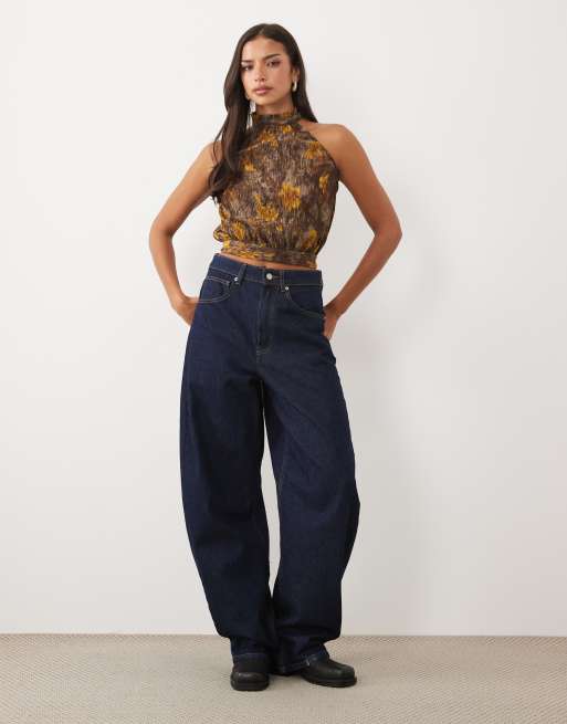 Motel sunari floral plisse top in khaki, 2 of 4