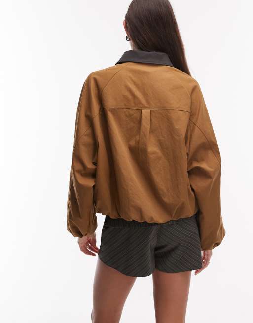 Motel - Wamuka - Elegante mini short met krijtstreep in grijs, 4 van 5