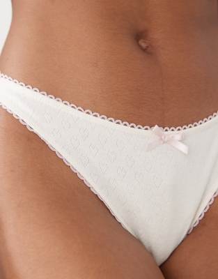 Shop Motel Yinis Pointelle Briefs