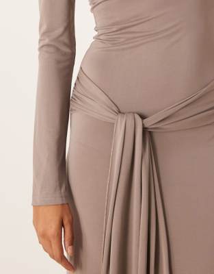 zeya satin dress Zeya Islamic Evening Dress Beige / 40