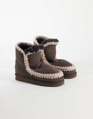 Mou Donna Marrone - Eskimo 24 Suede Boot - Shoes - 37 Eu - Immagine 4