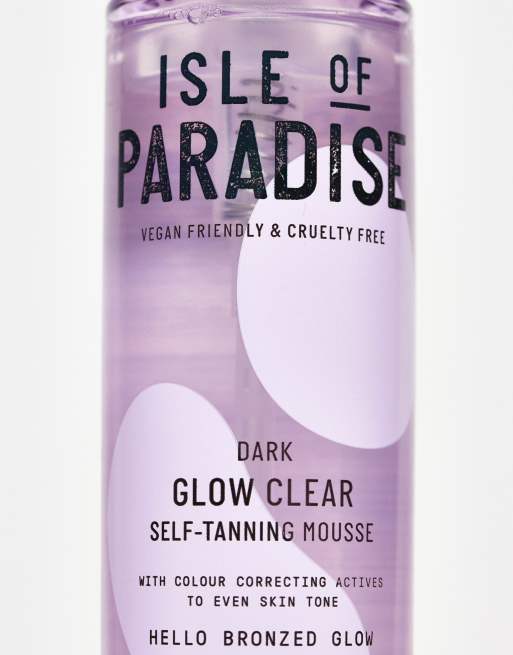 Mousse autobronceadora transparente  Dark Glow de Isle of Paradise, 2 de 4