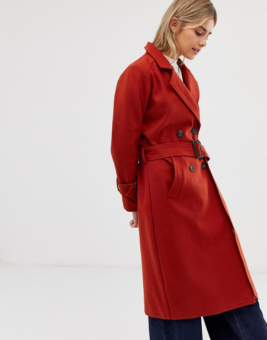 Moves By Minimum trench coat-Red