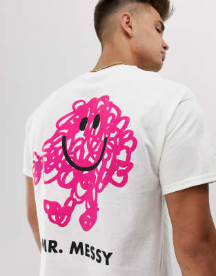 mr messy t shirt