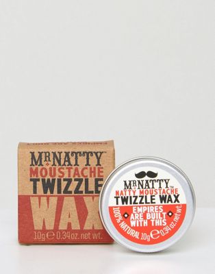 Mr Natty – Moustache Twizzle wax – Mustaschvax-Ingen färg