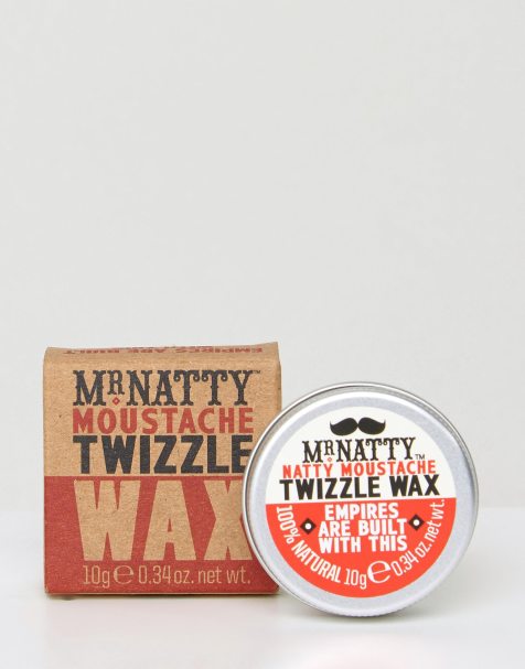 Mr Natty Moustache Twizzle wax
