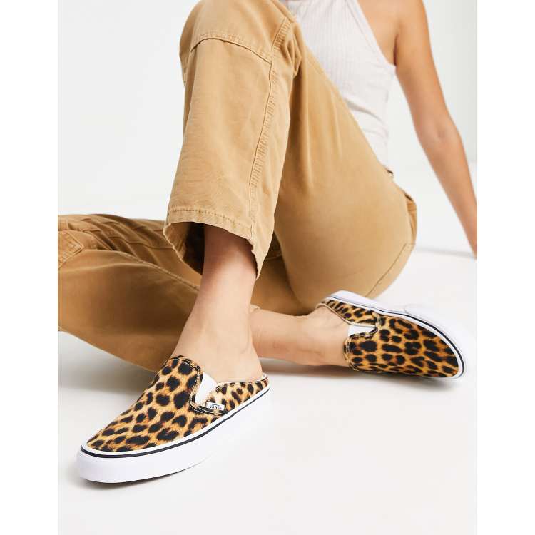 Vans leopardo marron sales