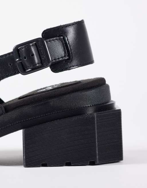 Mules negros con puntera cuadrada Maybole de Dr Martens, 4 de 4