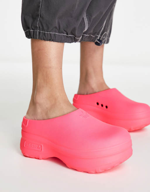 Mules rosa intenso Stan de adidas Originals
