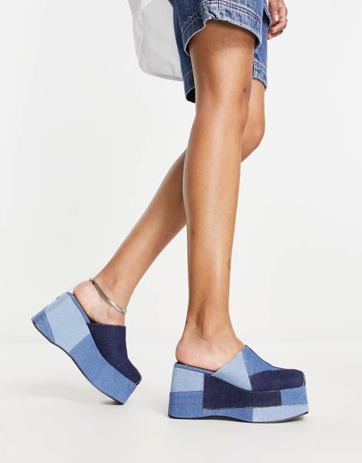 Mules vaqueras con plataforma de Tammy Girl